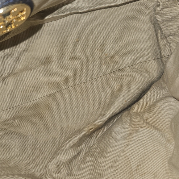 Tory Burch Navy Nylon Tote Bag W/ Wallet - Picture 8 of 10